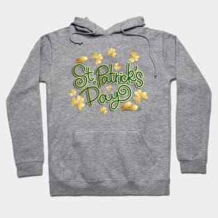 Awesome golden leaf st patricks day Hoodie